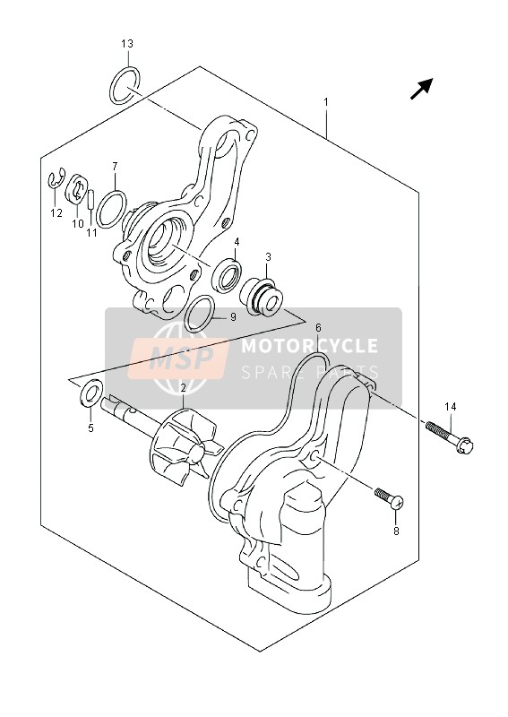 1748203G00, Pin, Suzuki, 0